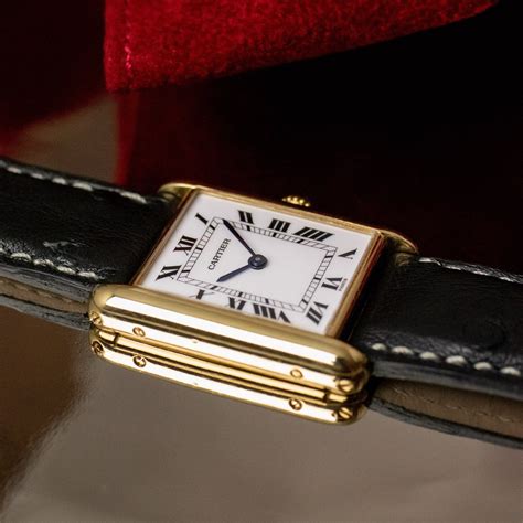 tank louis cartier watch ebay|vintage cartier tank louis watch.